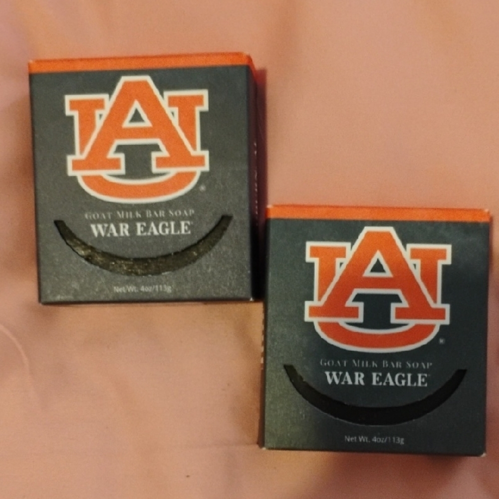Auburn University War Eagle Goat Milk Bar Soap